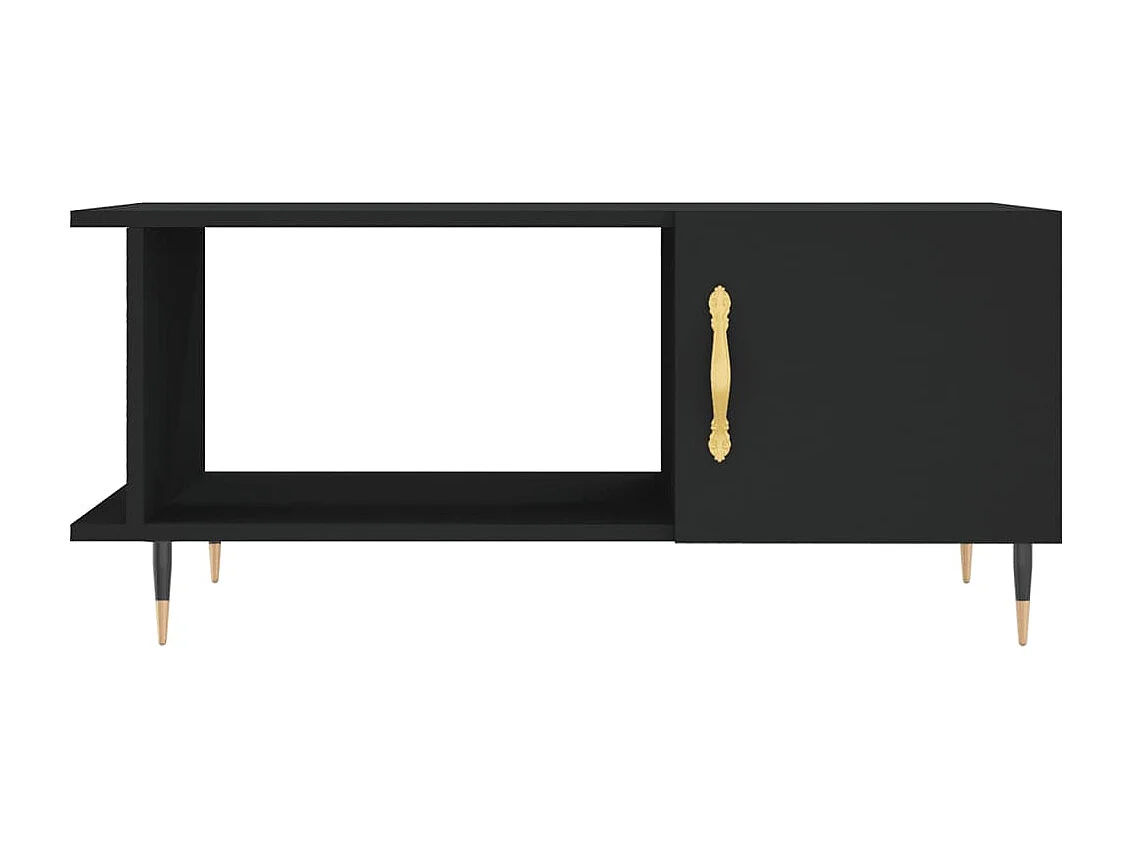 Couchtisch Schwarz 90x50x40 cm Holzwerkstoff