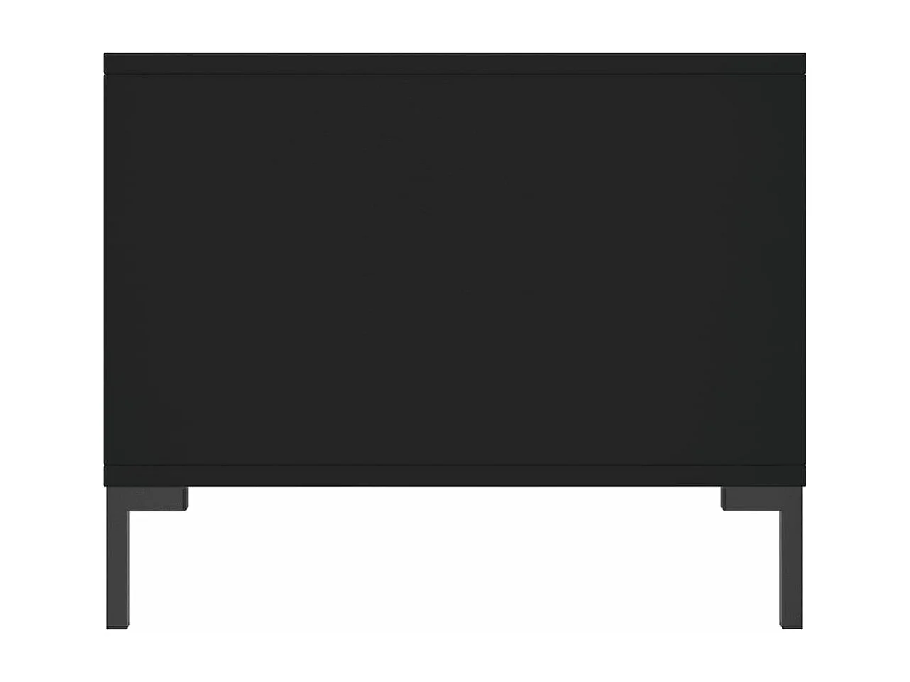 Couchtisch Schwarz 90x50x40 cm Holzwerkstoff