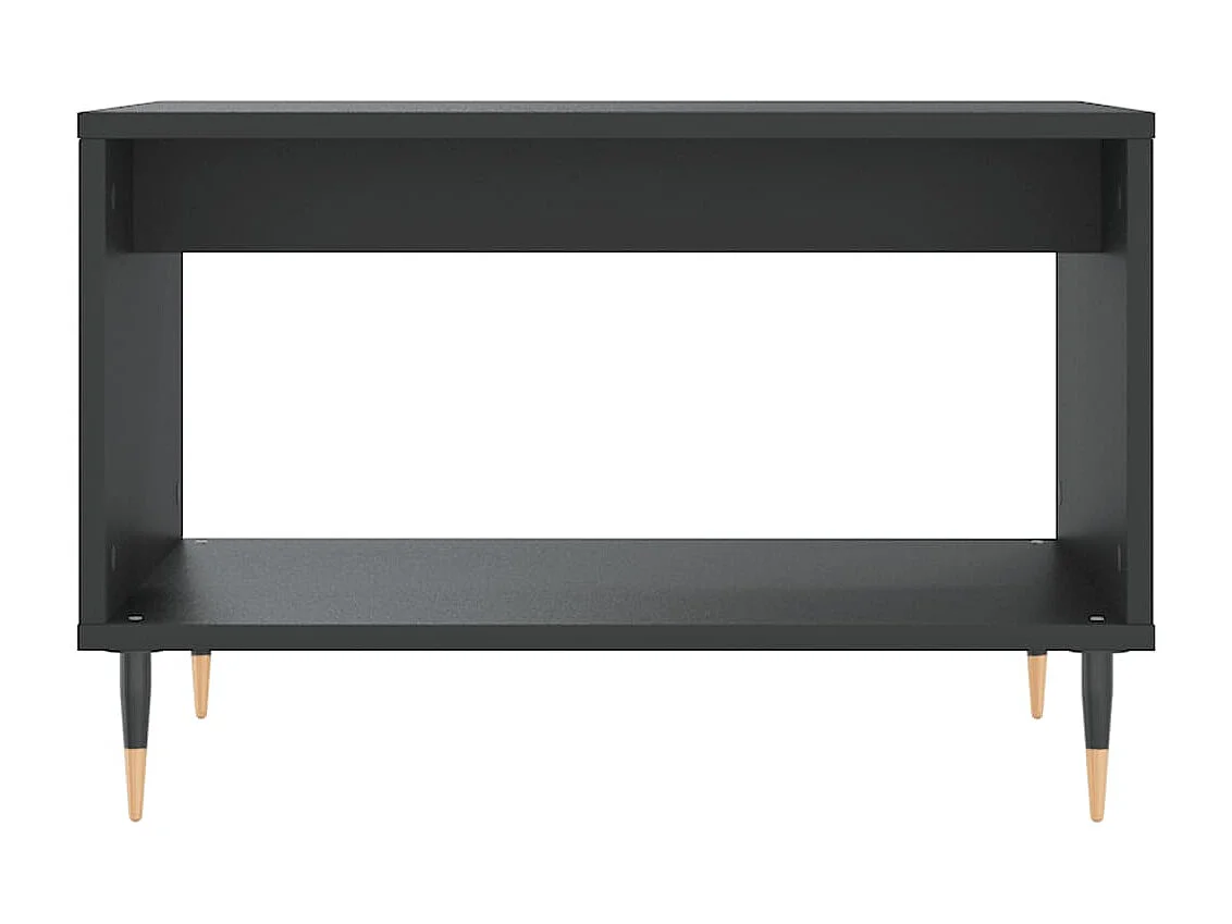 Couchtisch Schwarz 60x50x40 cm Holzwerkstoff