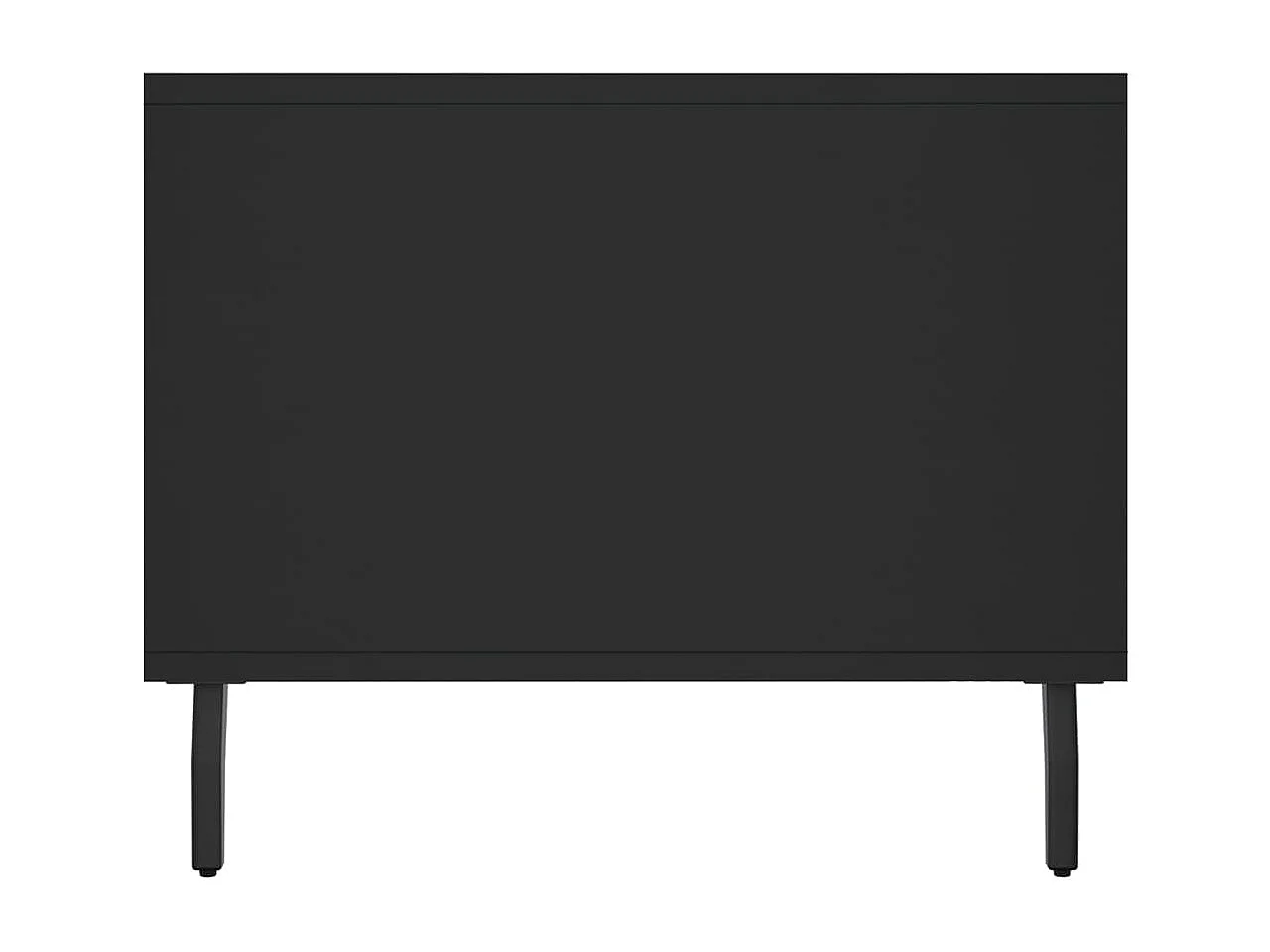 Table basse noir 102x50x40 cm bois d'ingénierie