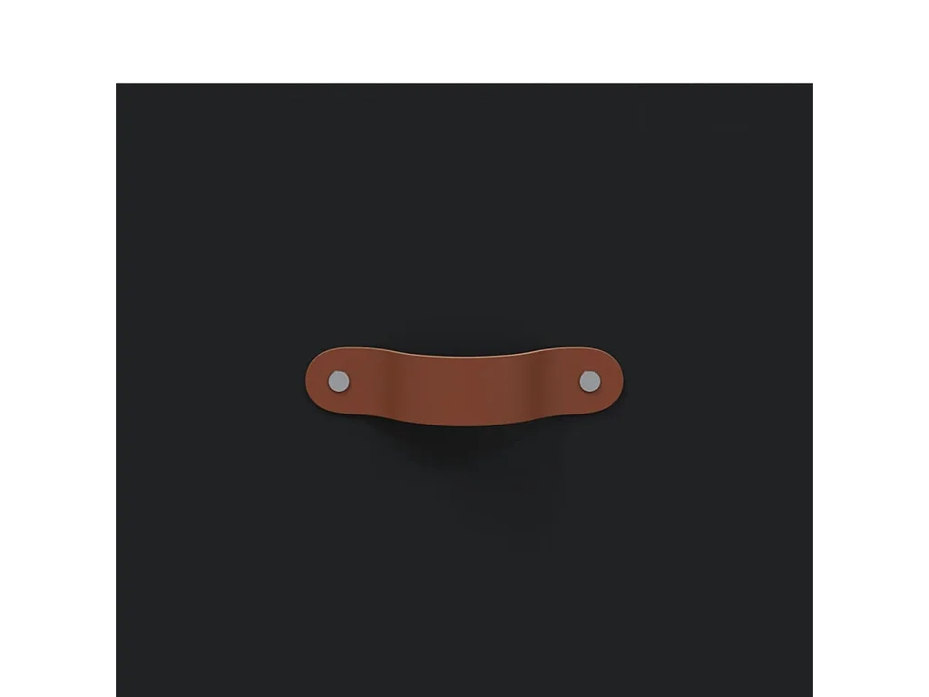 Table basse noir 102x50x40 cm bois d'ingénierie