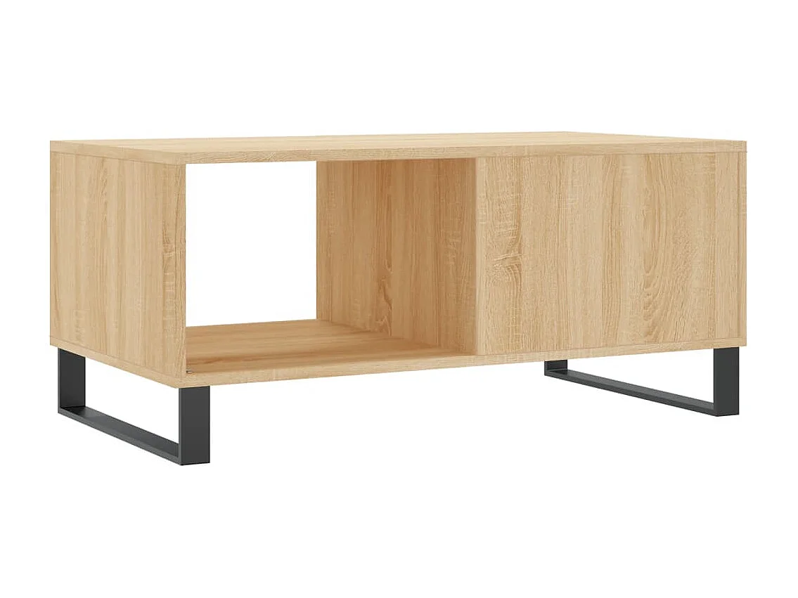 Mesa de centro 90x50x40 madeira processada carvalho sonoma