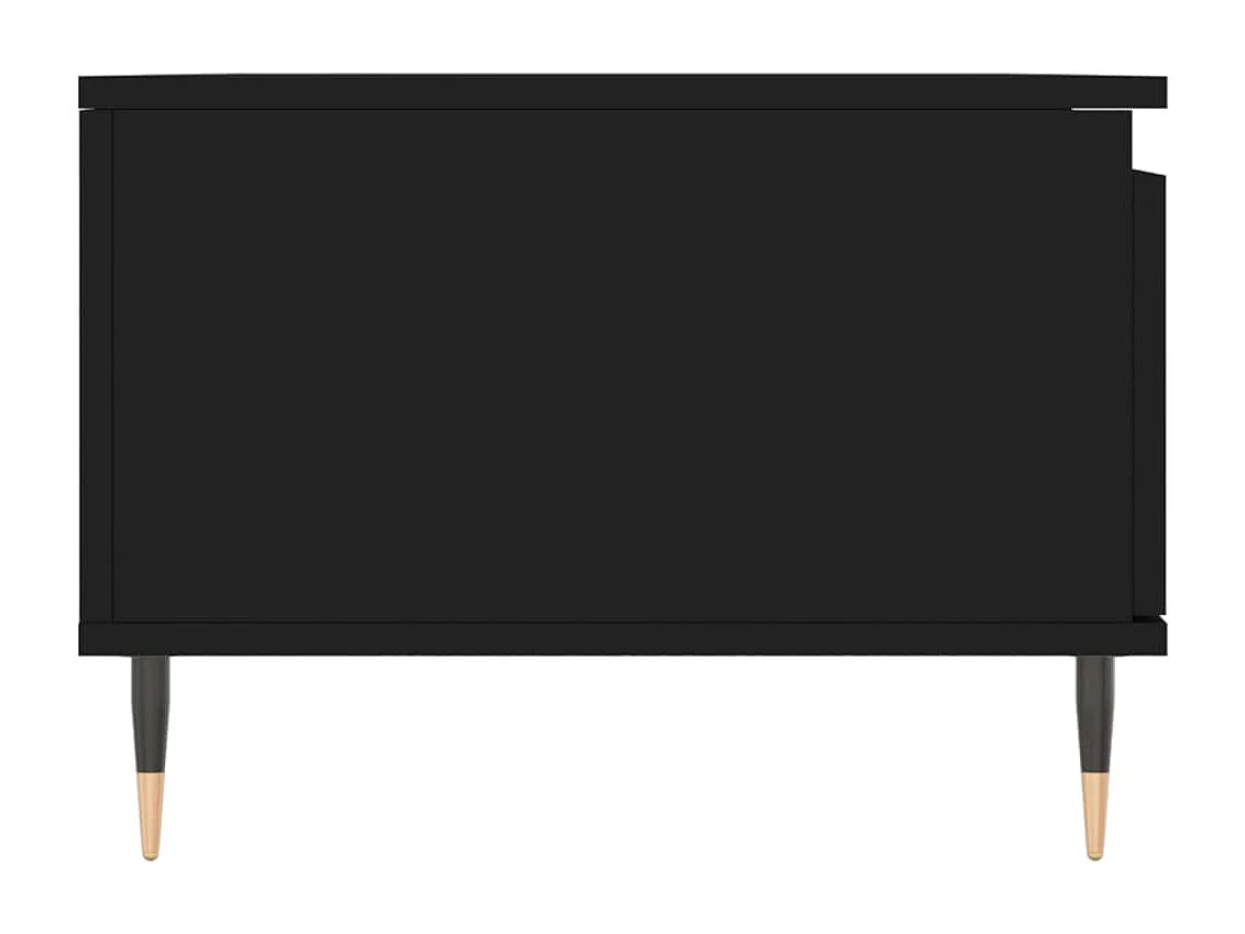 Couchtisch Schwarz 90x50x36,5 cm Holzwerkstoff