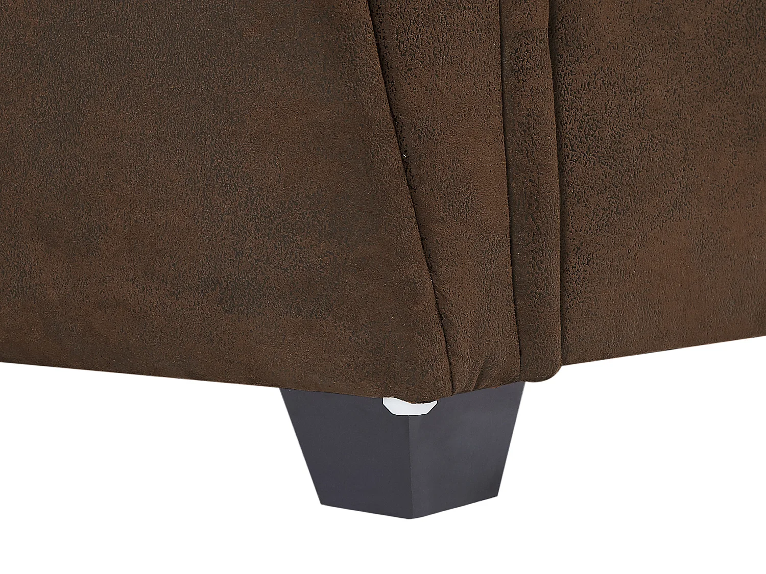 Canapé 3 places et un fauteuil en microfibre aspect cuir vieilli club VICTORY III