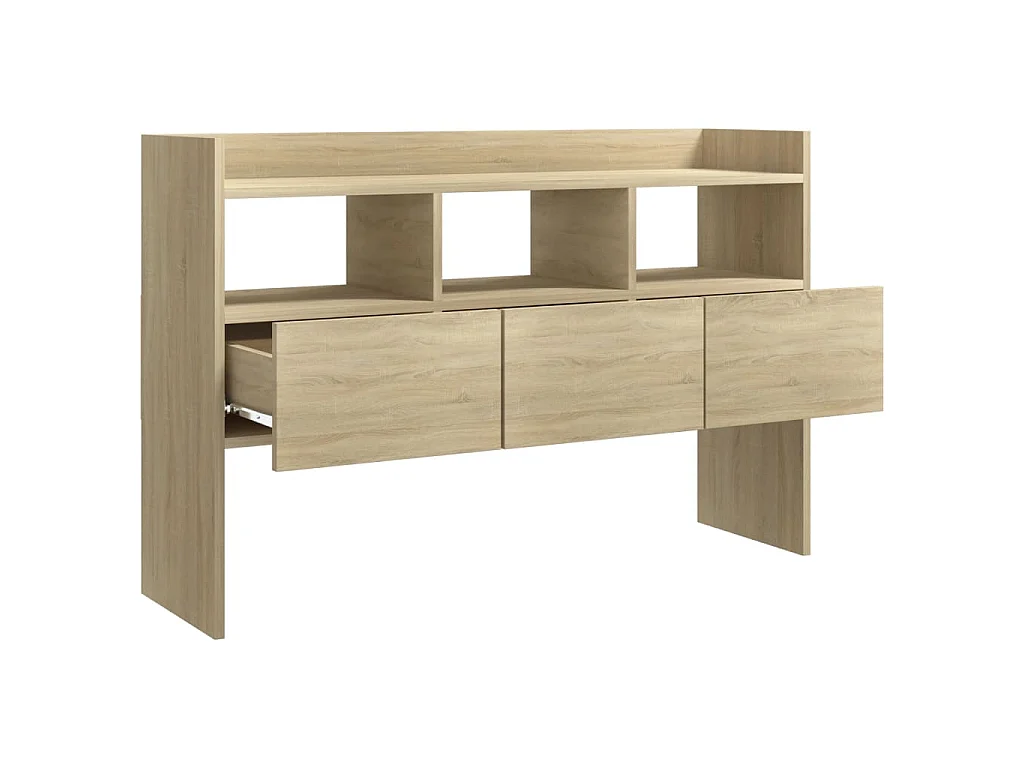 Sideboard Sonoma-Eiche 105x30x70 cm Holzwerkstoff