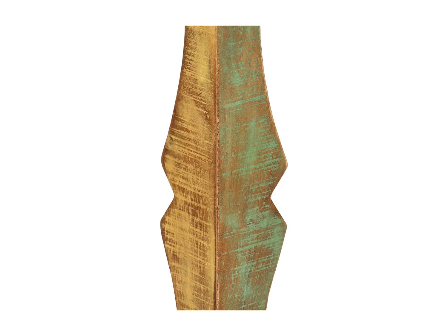 Table à manger 110x52x76 cm bois massif de récupération