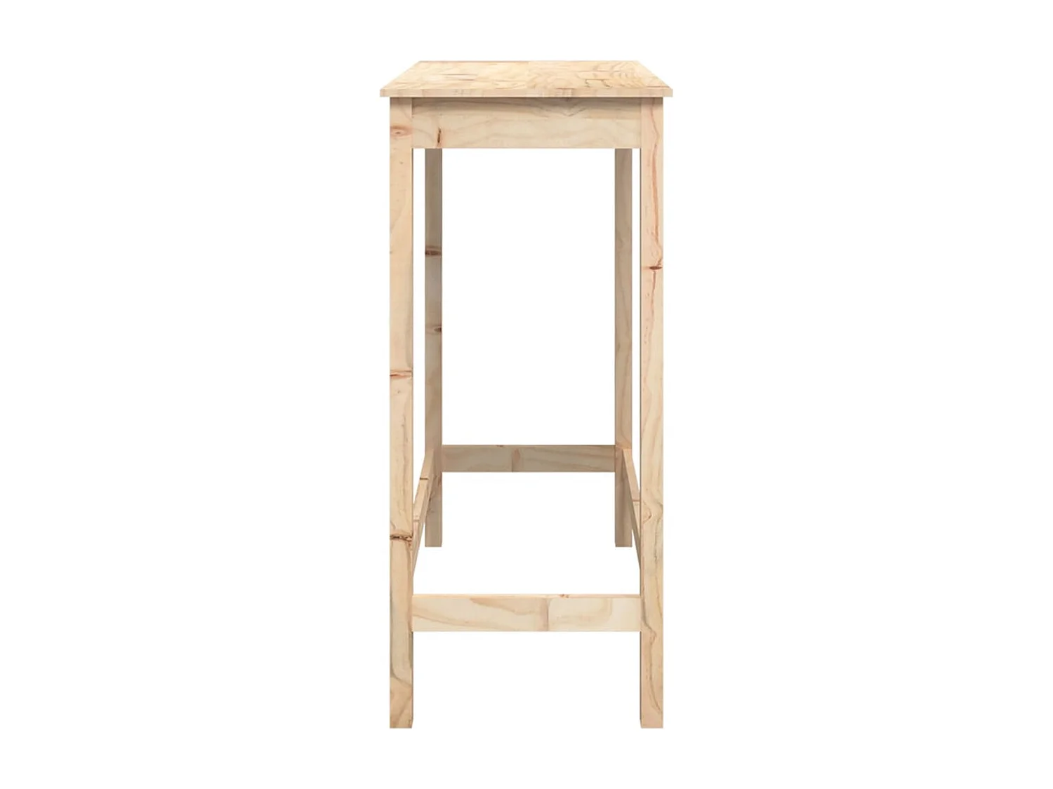 Table de bar 100x50x110 cm bois massif de pin