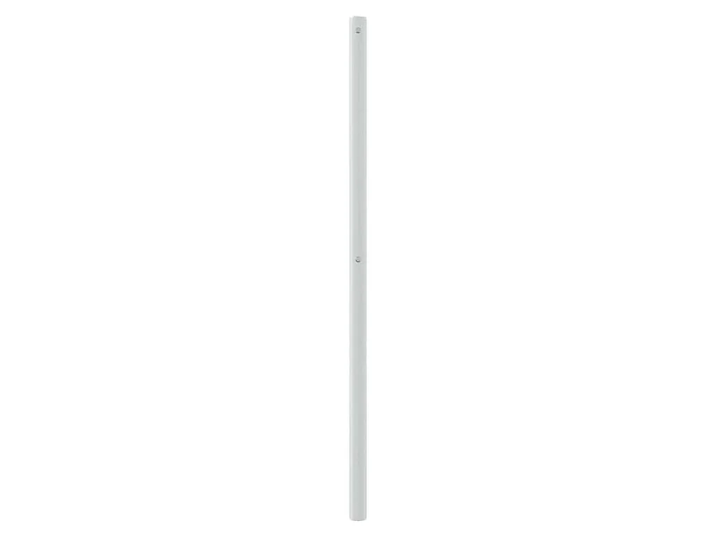 Tête de lit de remplacement métal blanc 180 cm