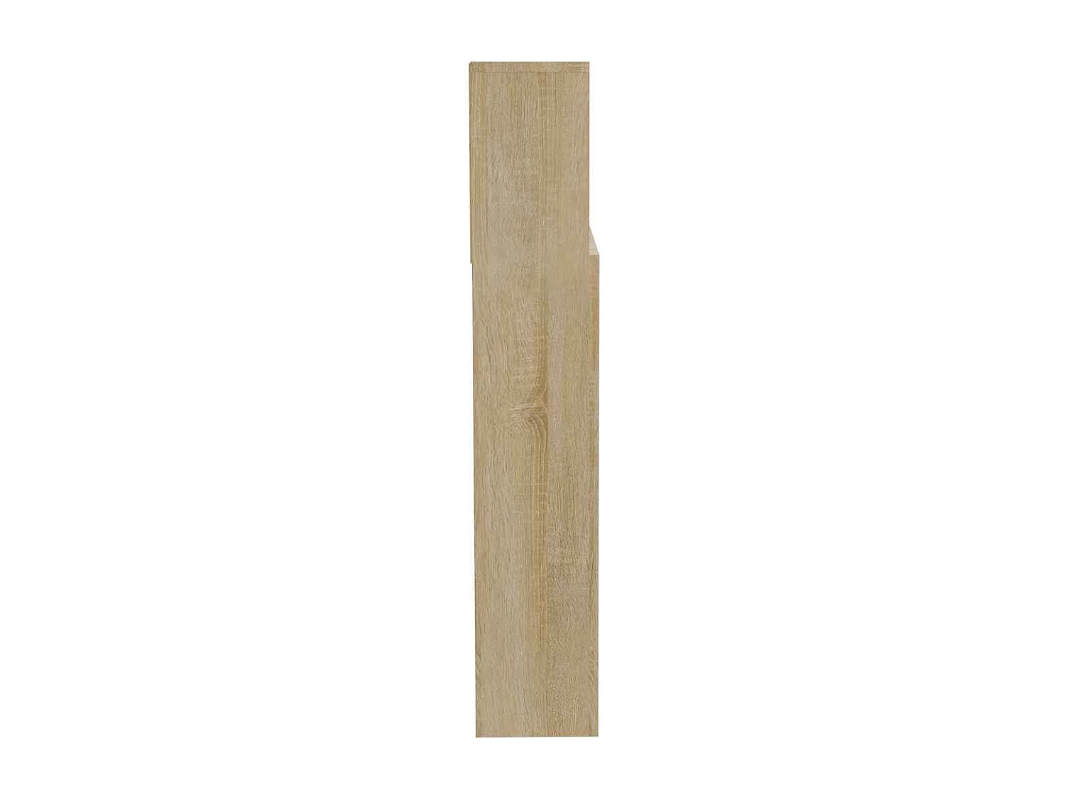 Hoofdbordkast 200x19x103,5 cm sonoma eikenkleurig