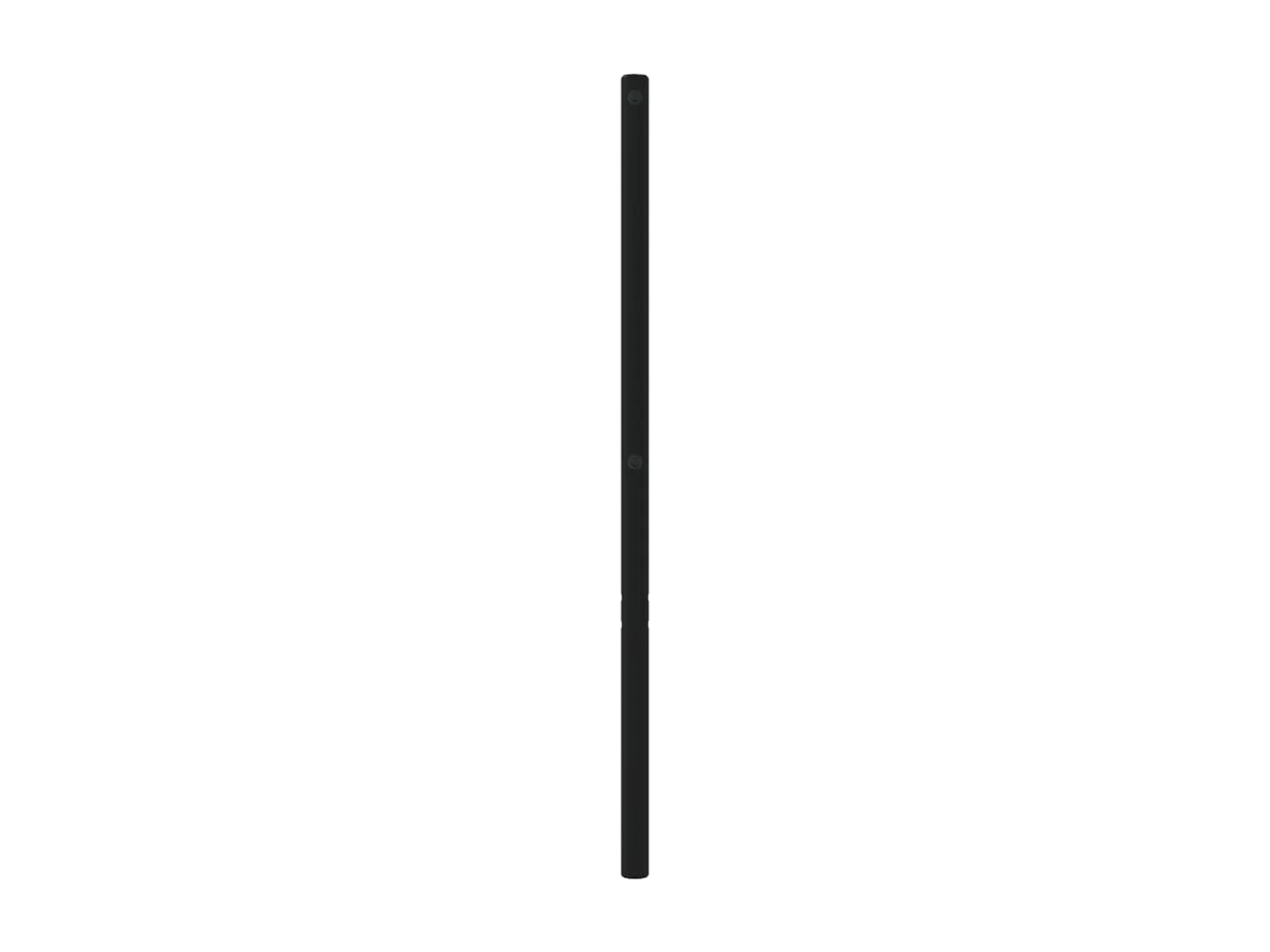 Ersatz-Kopfteil Metall Schwarz 200 cm