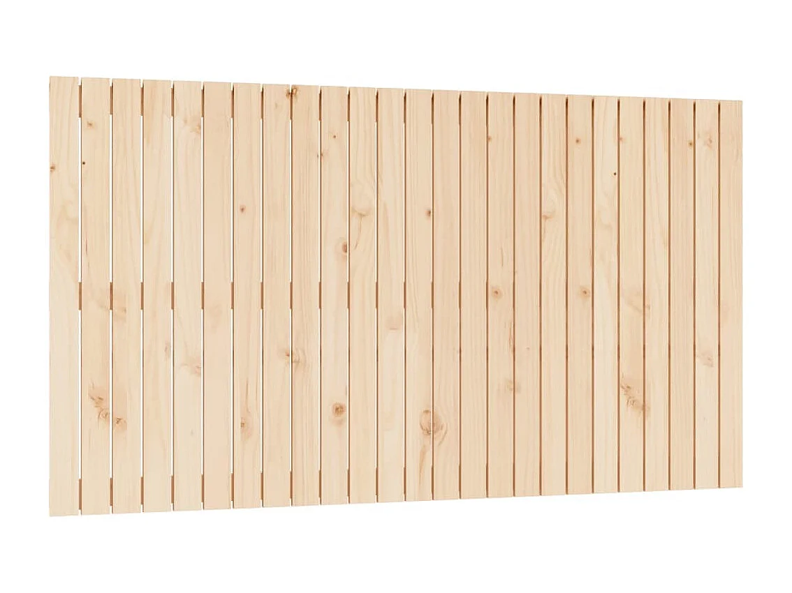 Tête de lit murale 159,5x3x90 cm Bois massif de pin