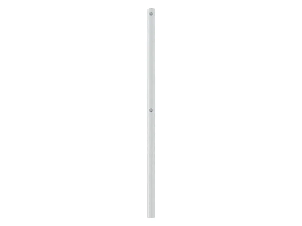 Vervangend hoofdbord 180 cm metaal wit