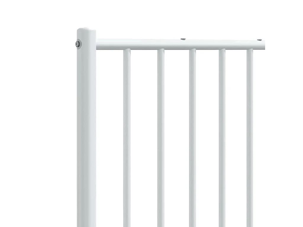 Vervangend hoofdbord 180 cm metaal wit
