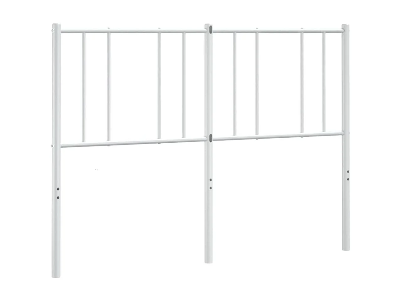 Tête de lit métal blanc 120 cm