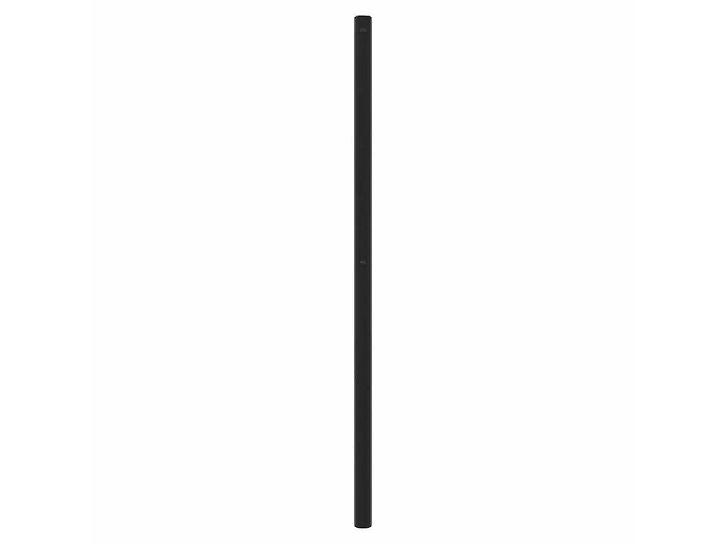 Tête de lit de remplacement métal noir 90 cm