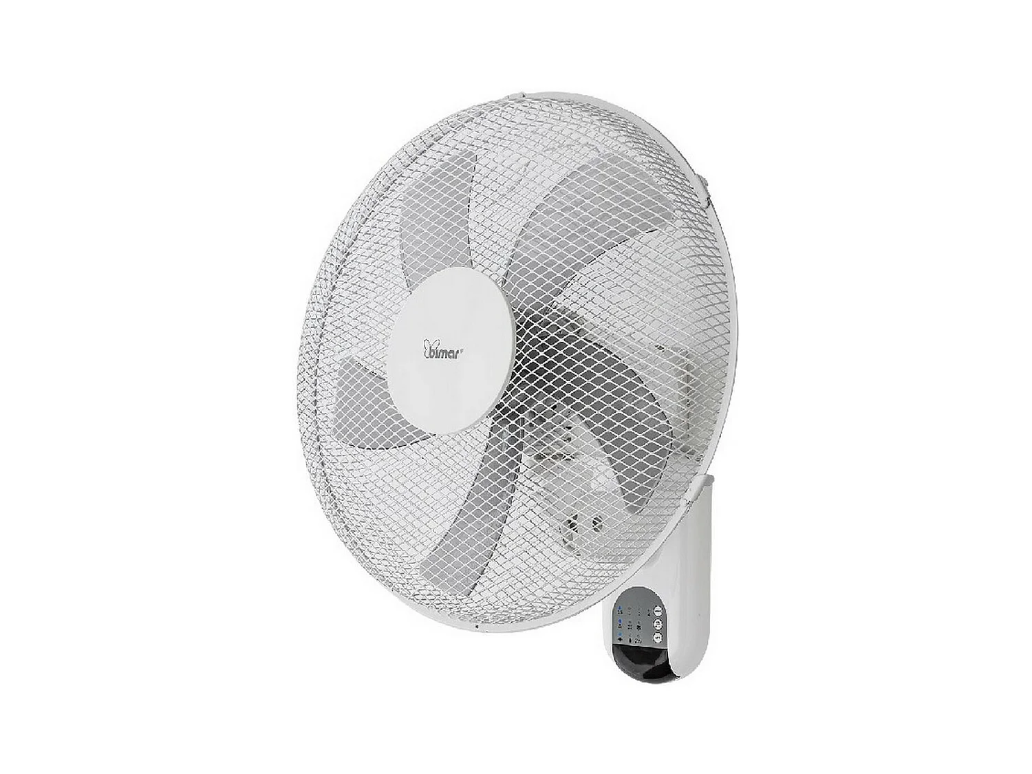 Ventilateur Mural Garbino, Blanc, 44x48x31 cm, Bimar