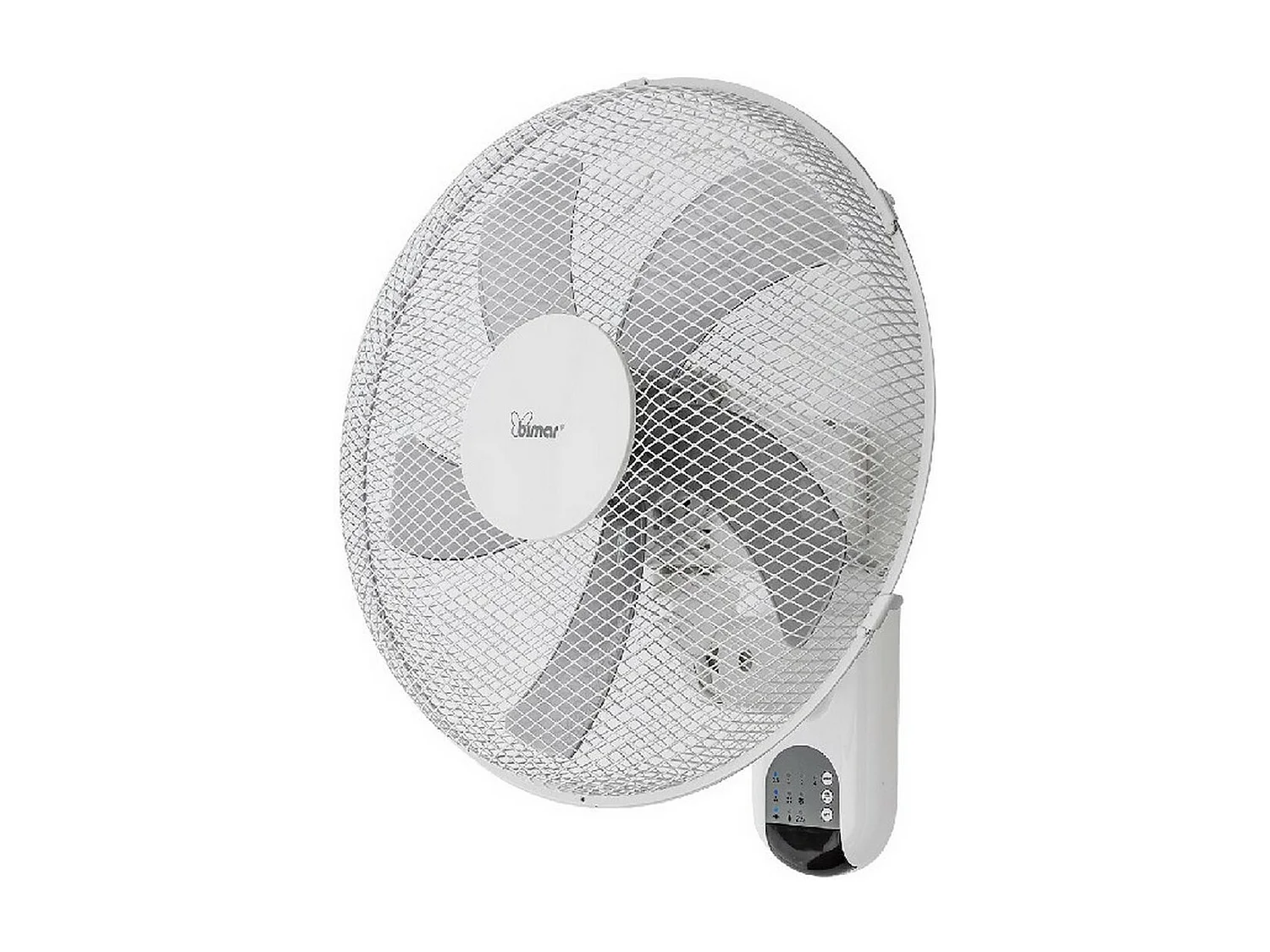 Ventilateur Mural Garbino, Blanc, 44x48x31 cm, Bimar