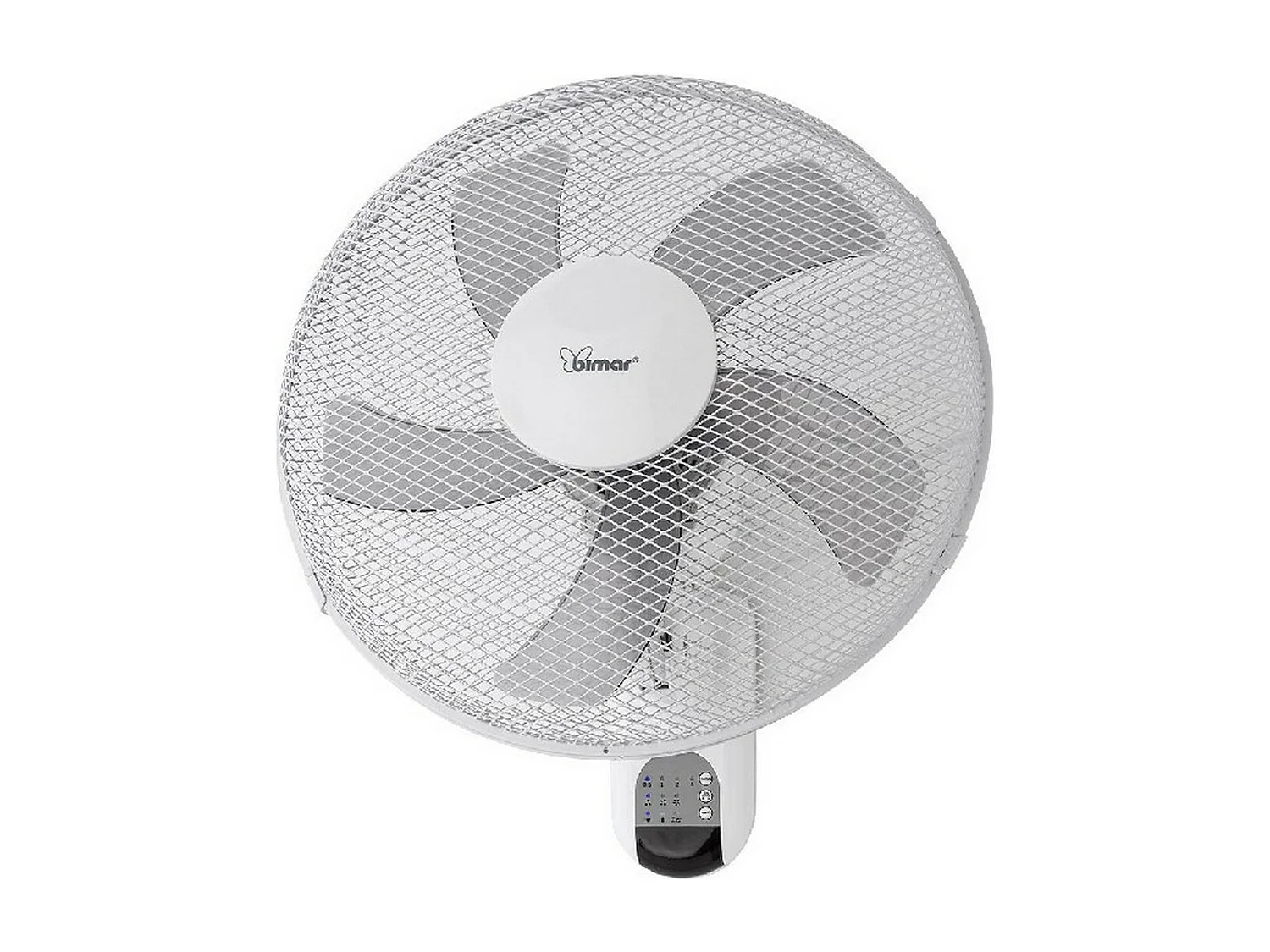 Ventilateur Mural Garbino, Blanc, 44x48x31 cm, Bimar