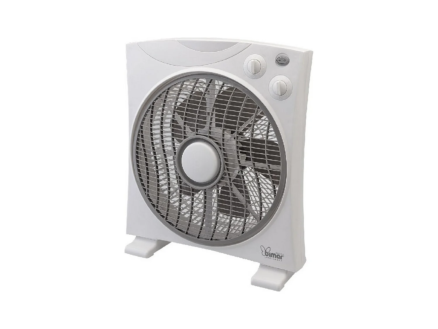Ventilateur de Boîte Espero, Blanc, 38,5x44,5x15,3 cm, Bimar