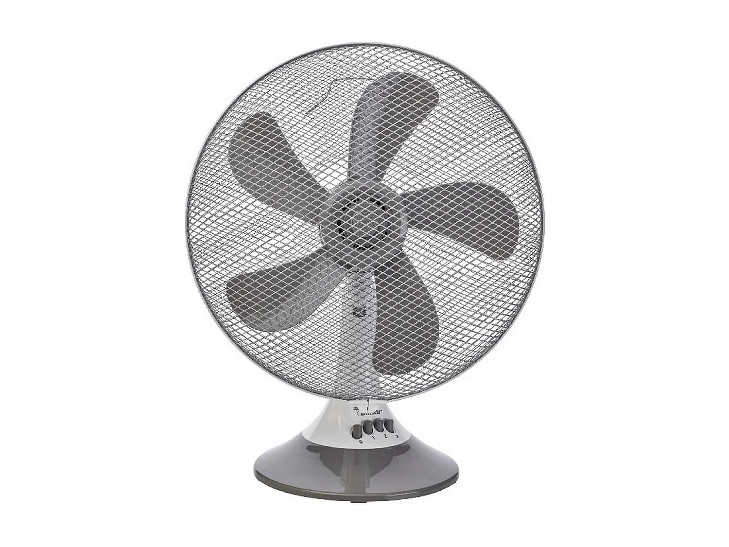 Tafelventilator Traversone - Grijs - 36x48x25 cm - Bimar