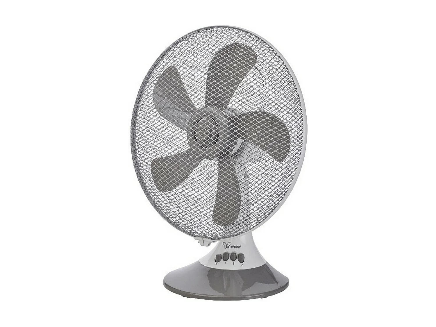 Tafelventilator Traversone - Grijs - 36x48x25 cm - Bimar