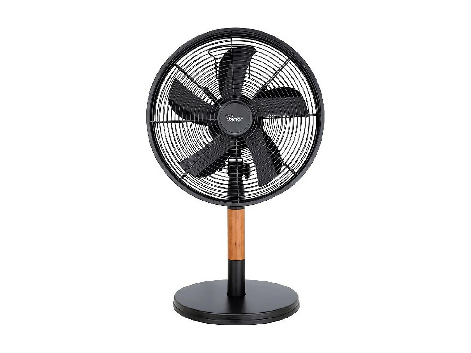 Ventilateur de Table Brunale, Noir, 35x55x26 cm, Bimar