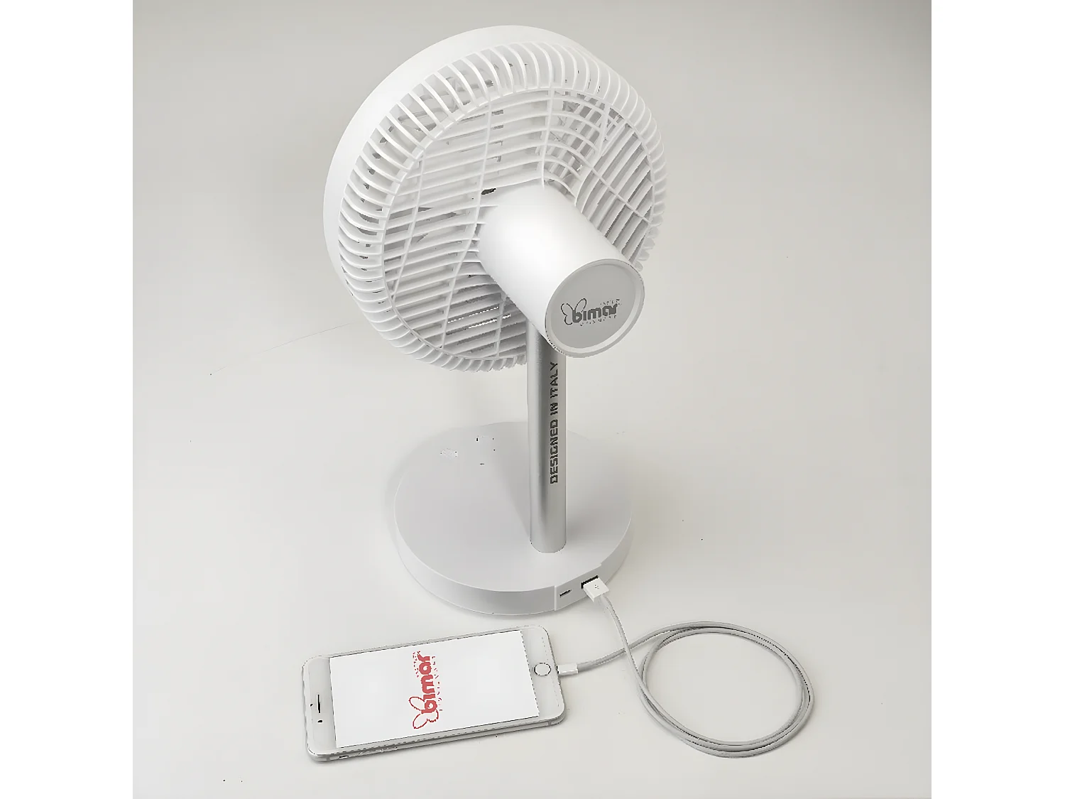 Ventilador de Mesa Ostro, Branco, 20,2x37,8x19,8 cm, Bimar
