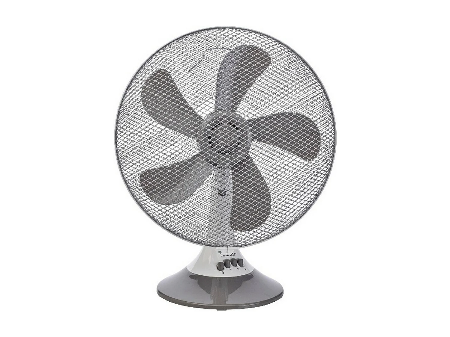Ventilateur de Table Vespro, Gris, 43,5x55x27 cm, Bimar