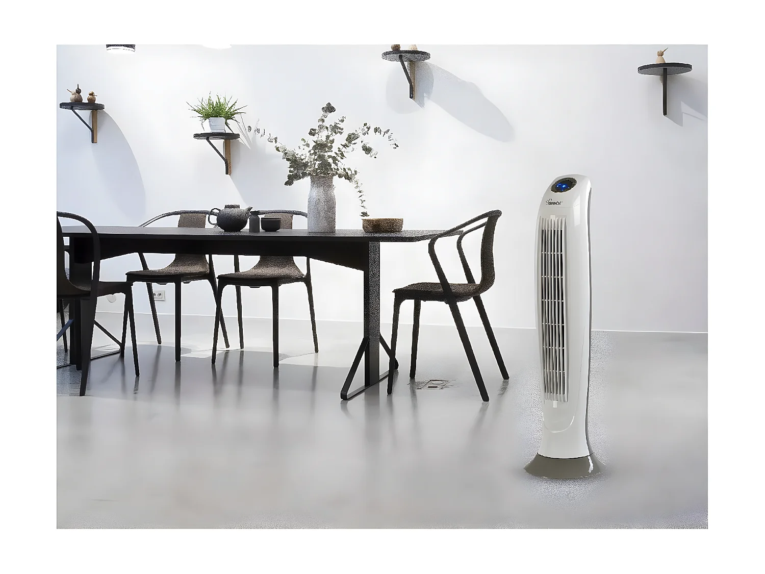 Ventilador de Coluna Etesia, Branco, 24,3x86x24,3 cm, Bimar