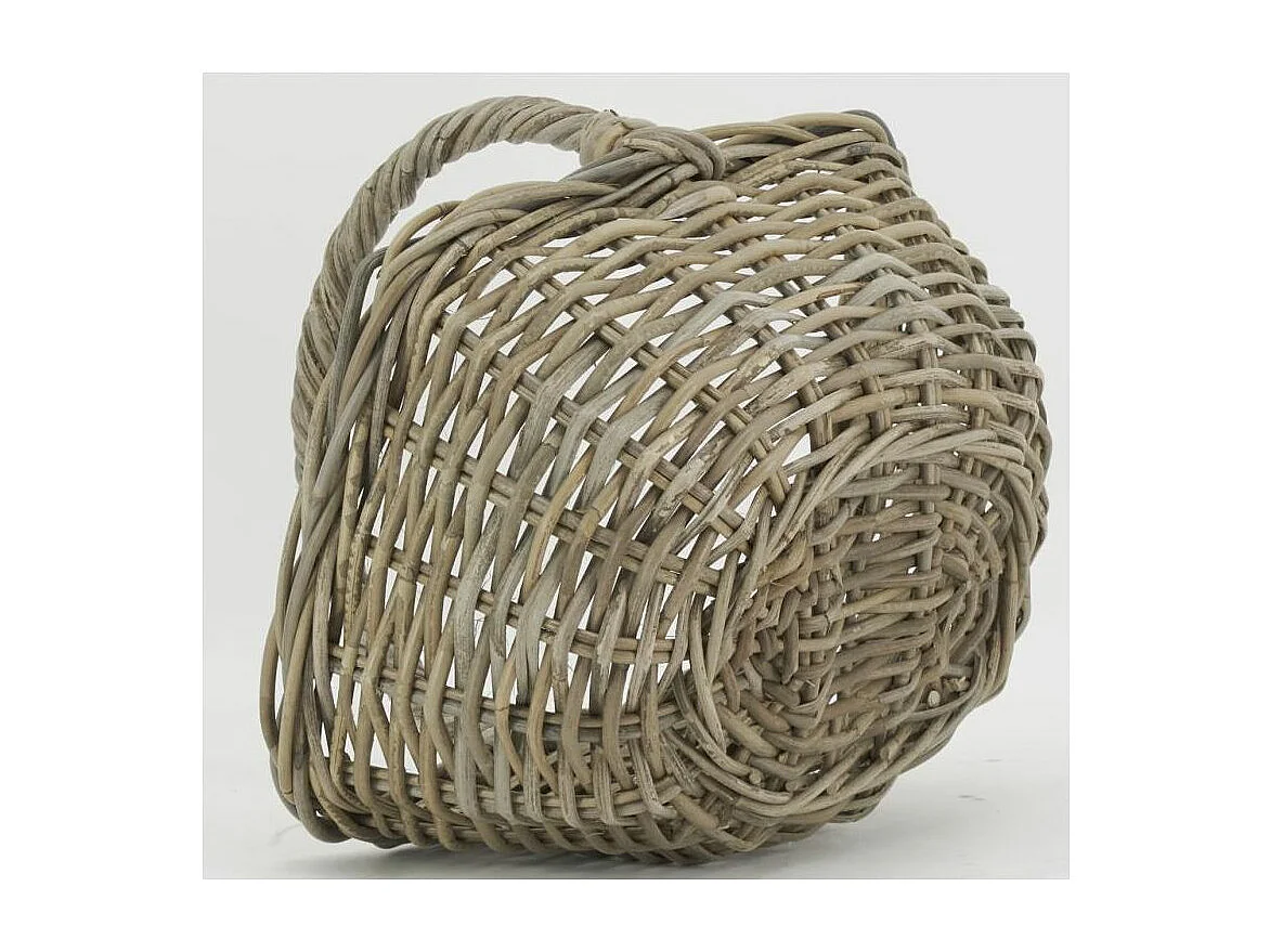 Panier ovale en poelet fendu