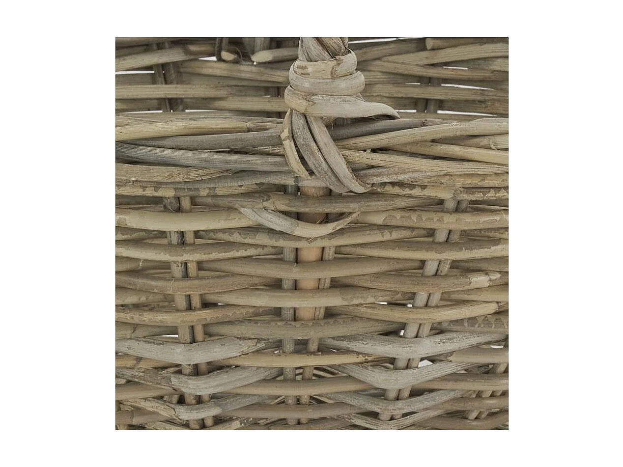 Panier ovale en poelet fendu