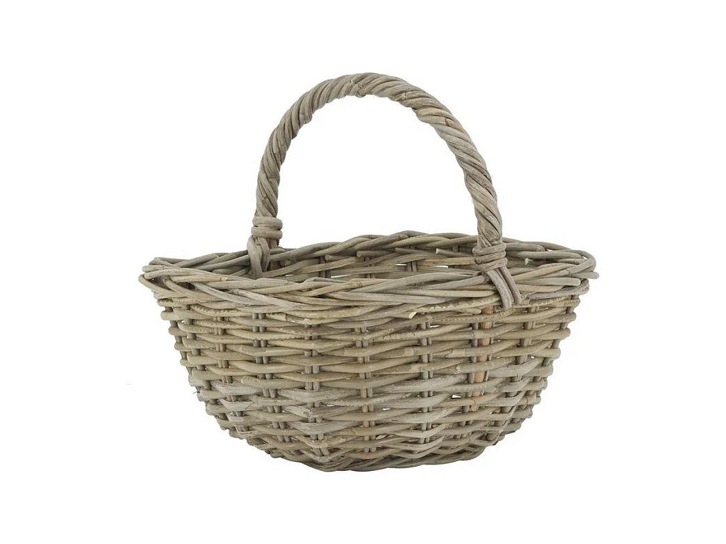 Panier ovale en poelet fendu
