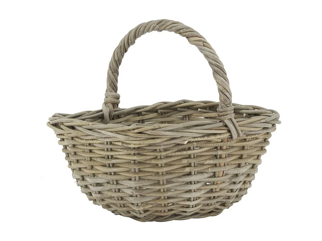 Panier ovale en poelet fendu