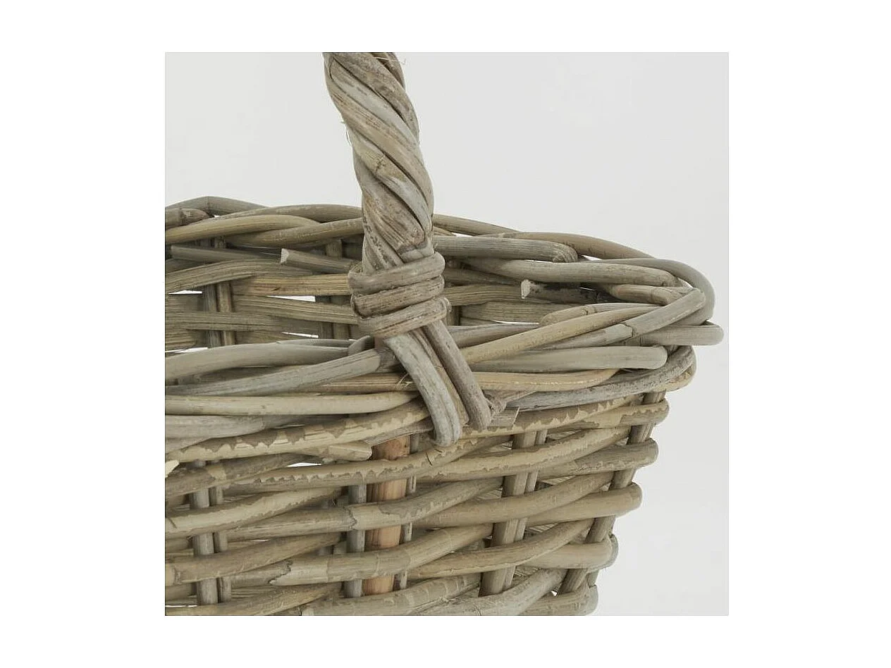 Panier ovale en poelet fendu