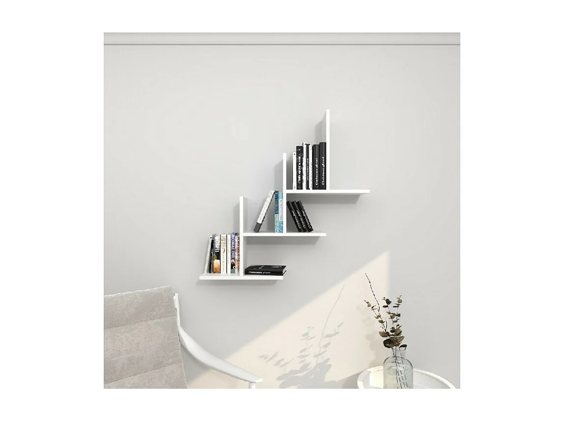 Prateleira Genny, Branco, 80x20x81,6 cm, EPIKASA