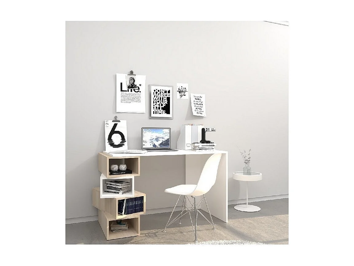 Bureau Laura - Sonoma - 120x60x75 cm - EPIKASA