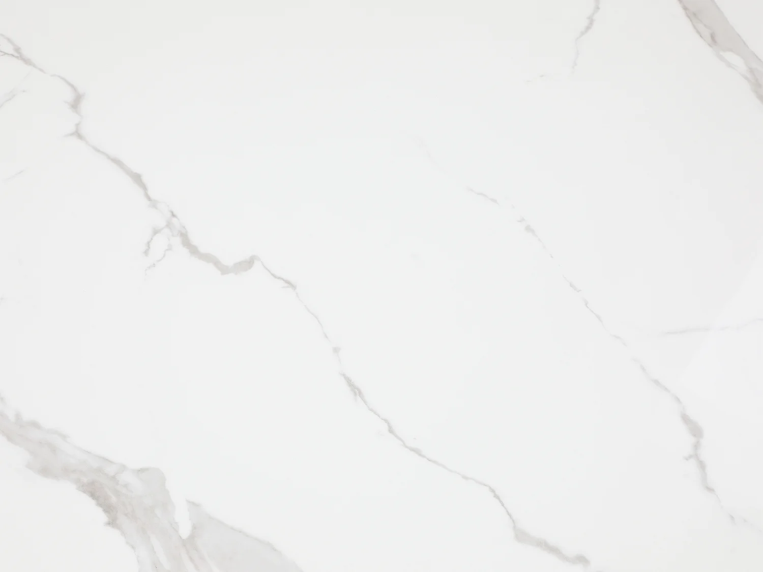 Verlengbare eettafel 8 tot 12 plaatsen van keramiek, gehard glas en metaal - Wit marmereffect en antraciet - COREMA van Maison Céphy