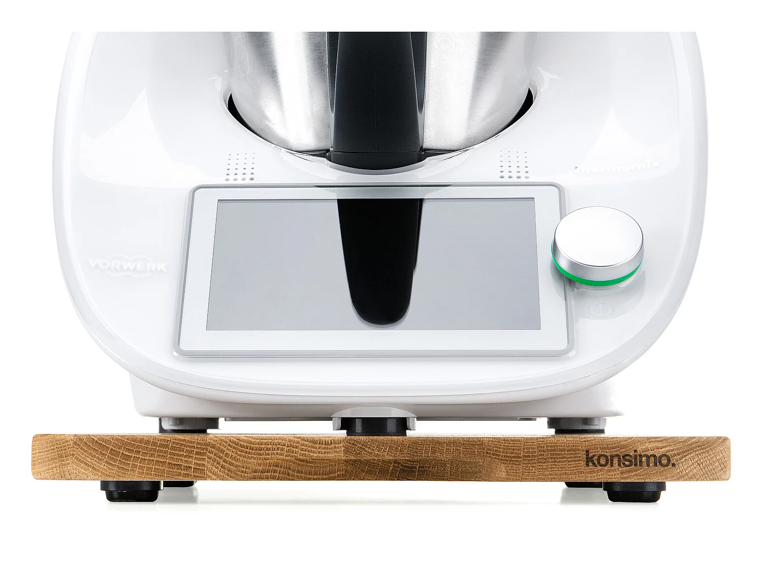 Gleitbrett - Zubehör für Thermomix TM31, TM5 und TM6 - Eiche Dekor - COQUERE