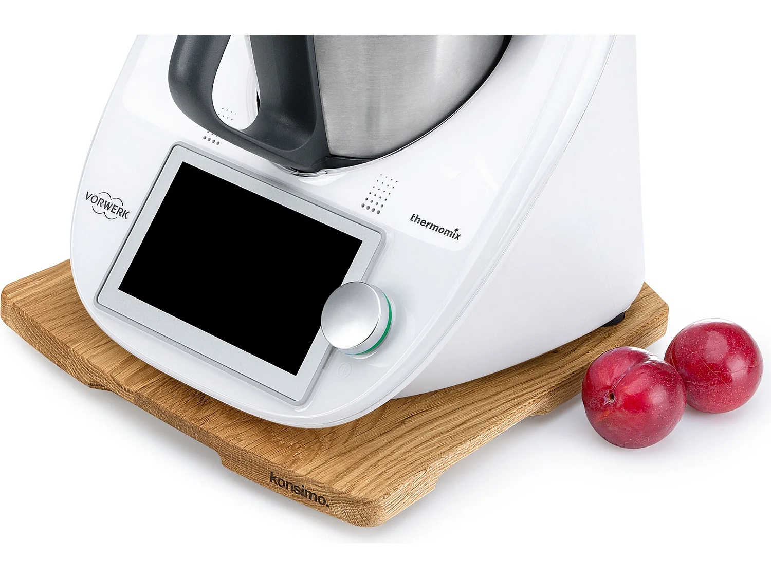 Gleitbrett - Zubehör für Thermomix TM31, TM5 und TM6 - Eiche Dekor - COQUERE