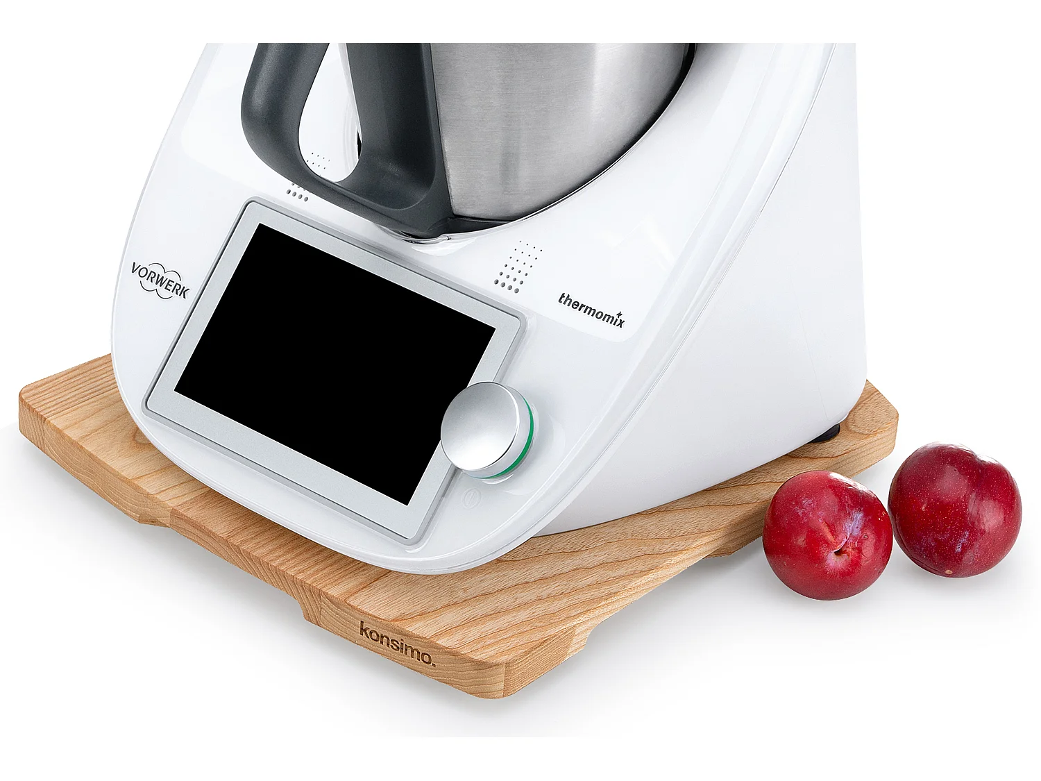 Gleitbrett - Zubehör für Thermomix TM31, TM5 und TM6 - Esche Dekor - COQUERE