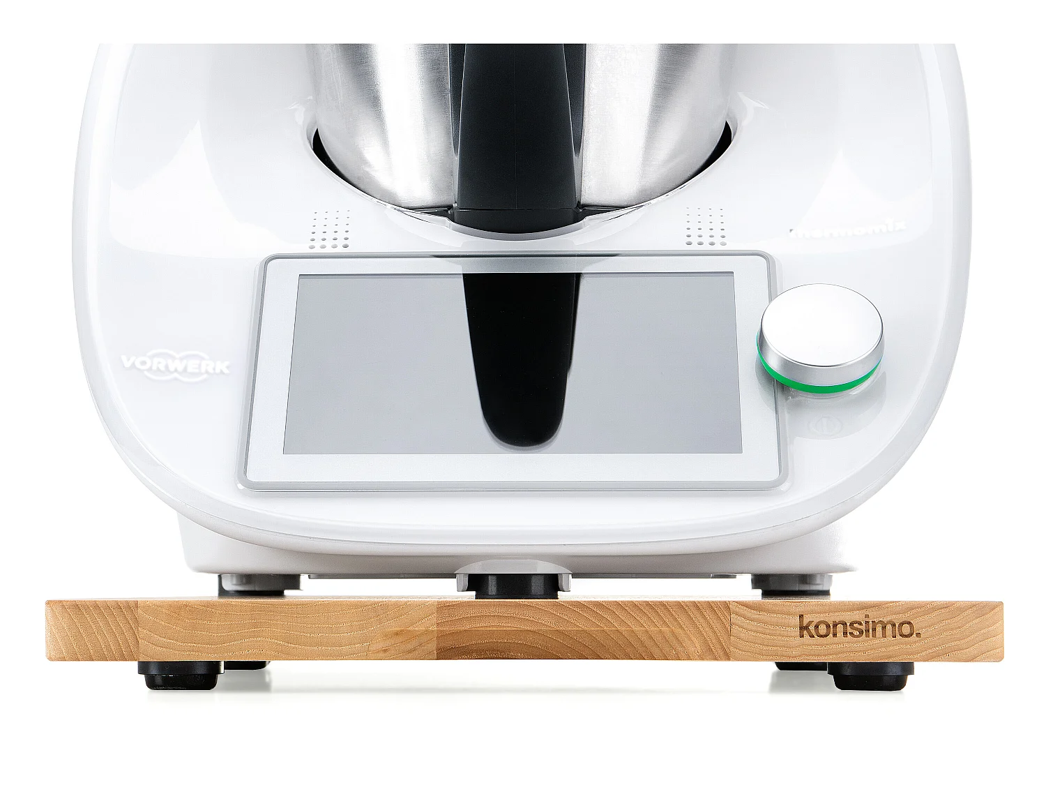 Gleitbrett - Zubehör für Thermomix TM31, TM5 und TM6 - Esche Dekor - COQUERE