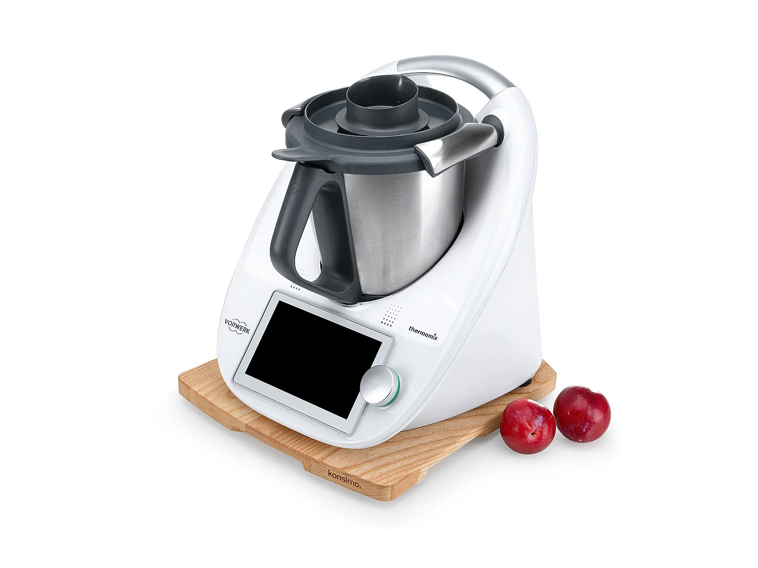 Gleitbrett - Zubehör für Thermomix TM31, TM5 und TM6 - Esche Dekor - COQUERE