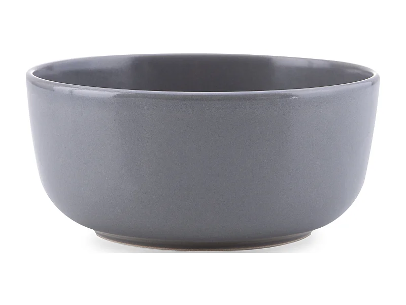 Schüssel-Set 6 Personen 6-tlg - Grau - VICTO