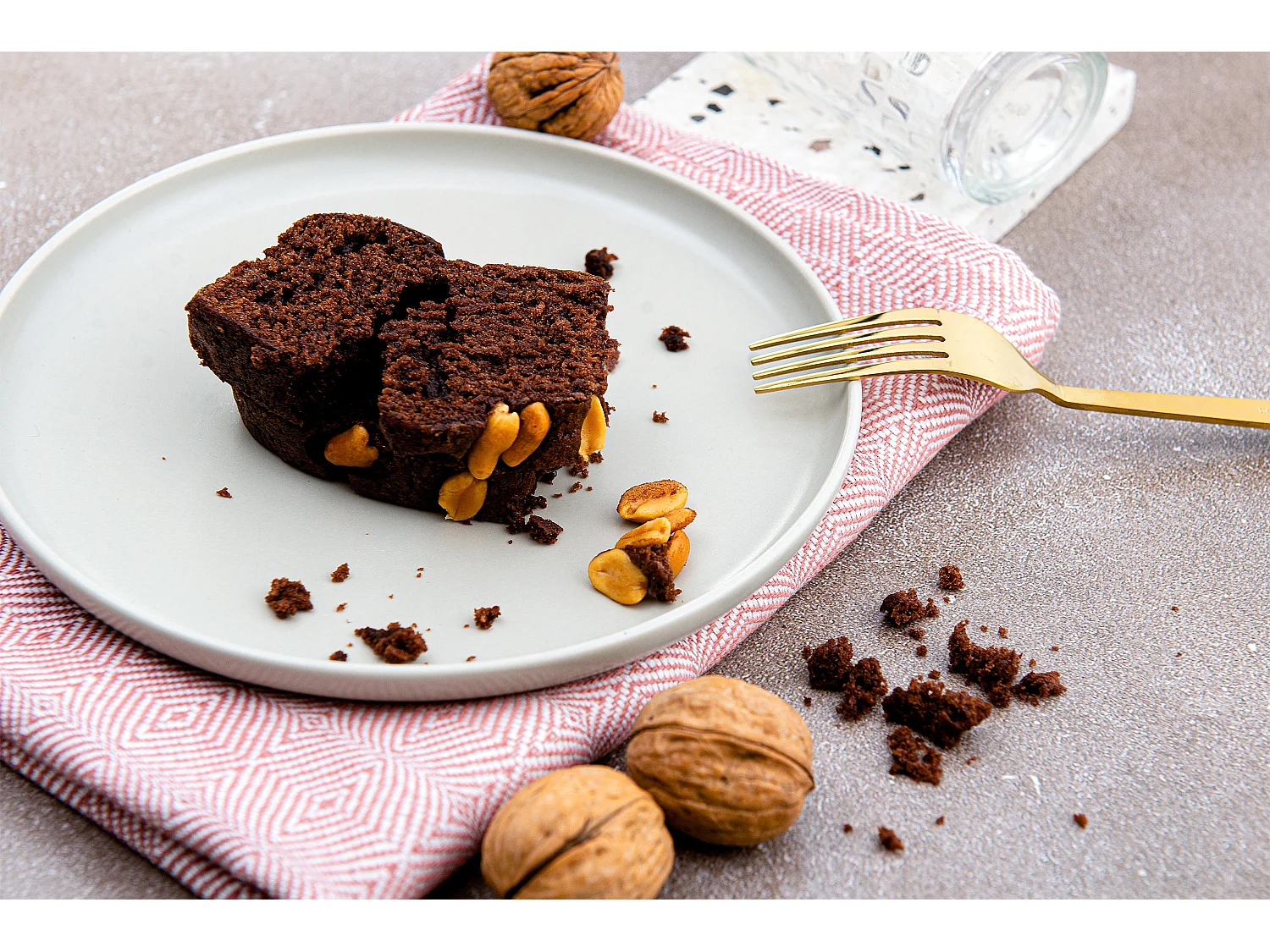 Tafelservice 6 Personen 18-tlg - matt beige mit Grautönen - VICTO