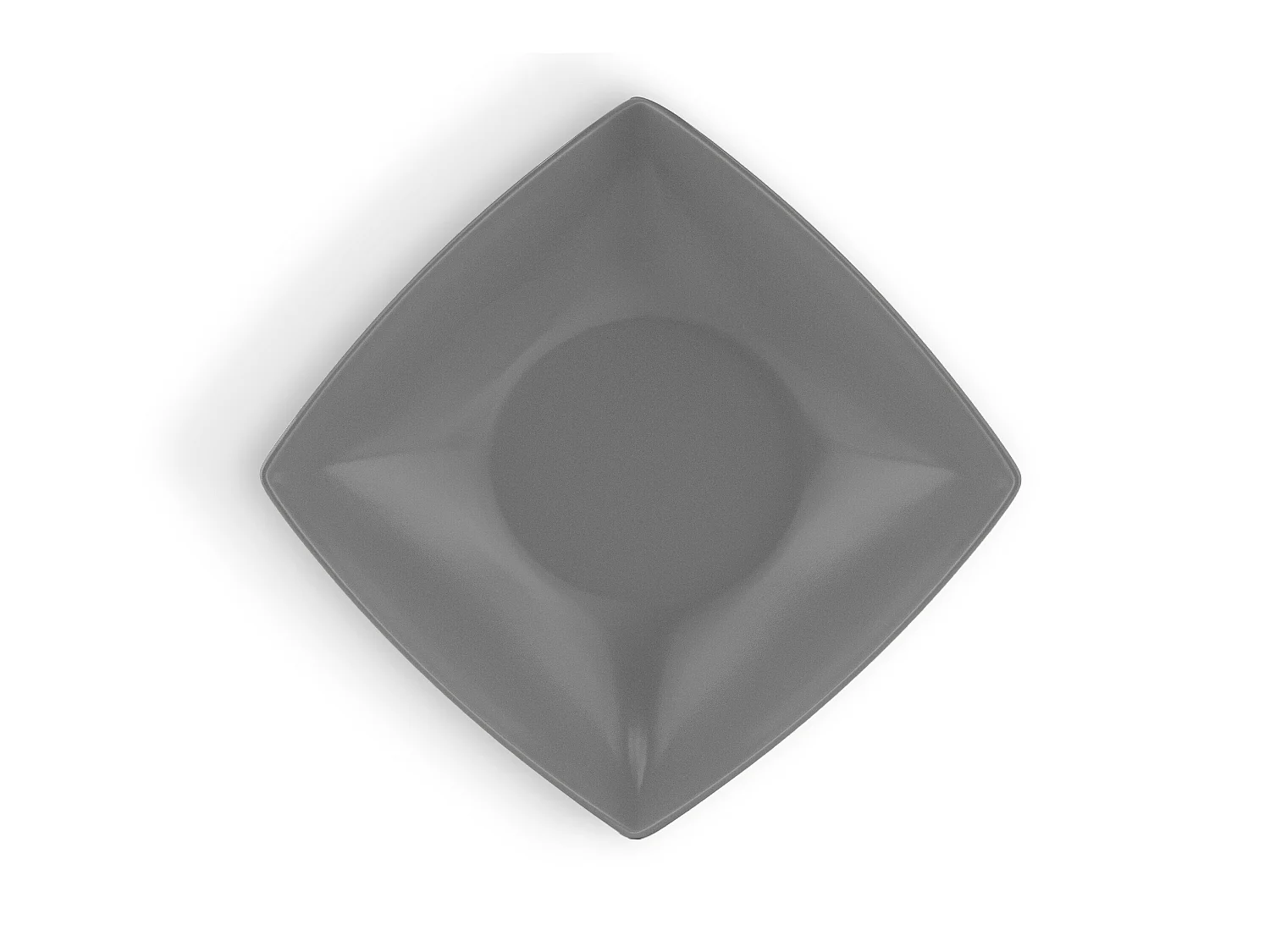 Teller-Set Suppenteller 6-tlg 6 Personen - Grau - EPIRI