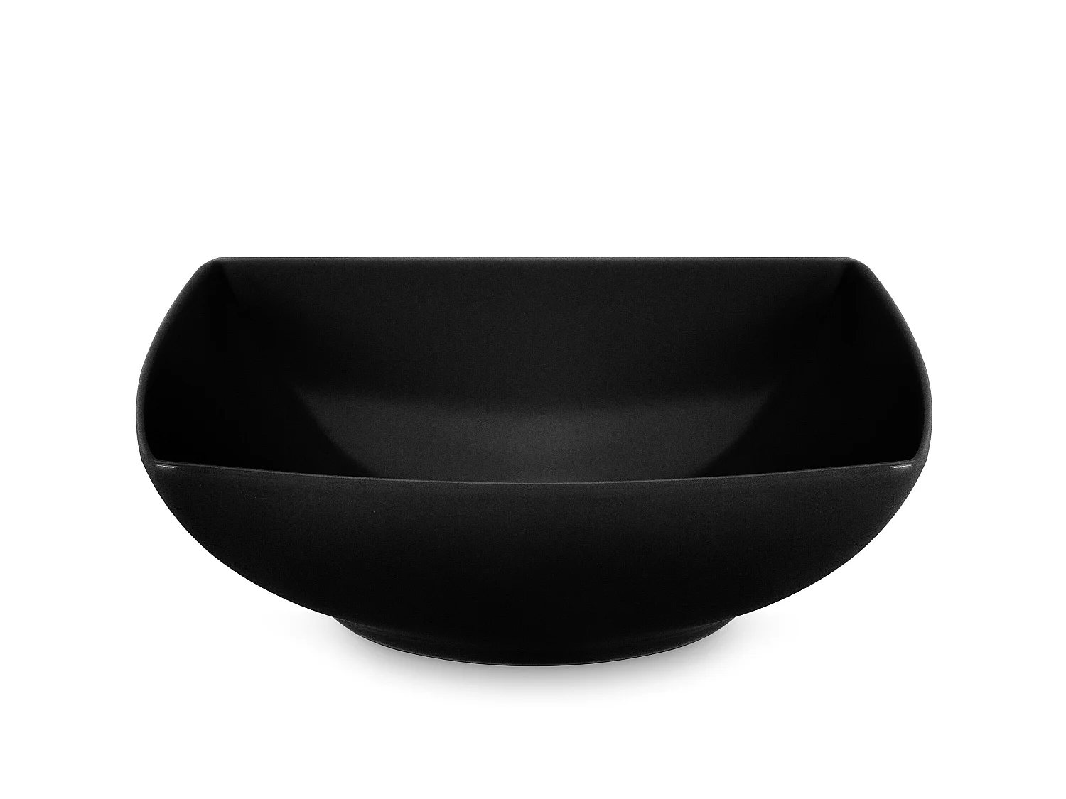 Teller-Set Suppenteller 6-tlg 6 Personen - Schwarz matt - EPIRI