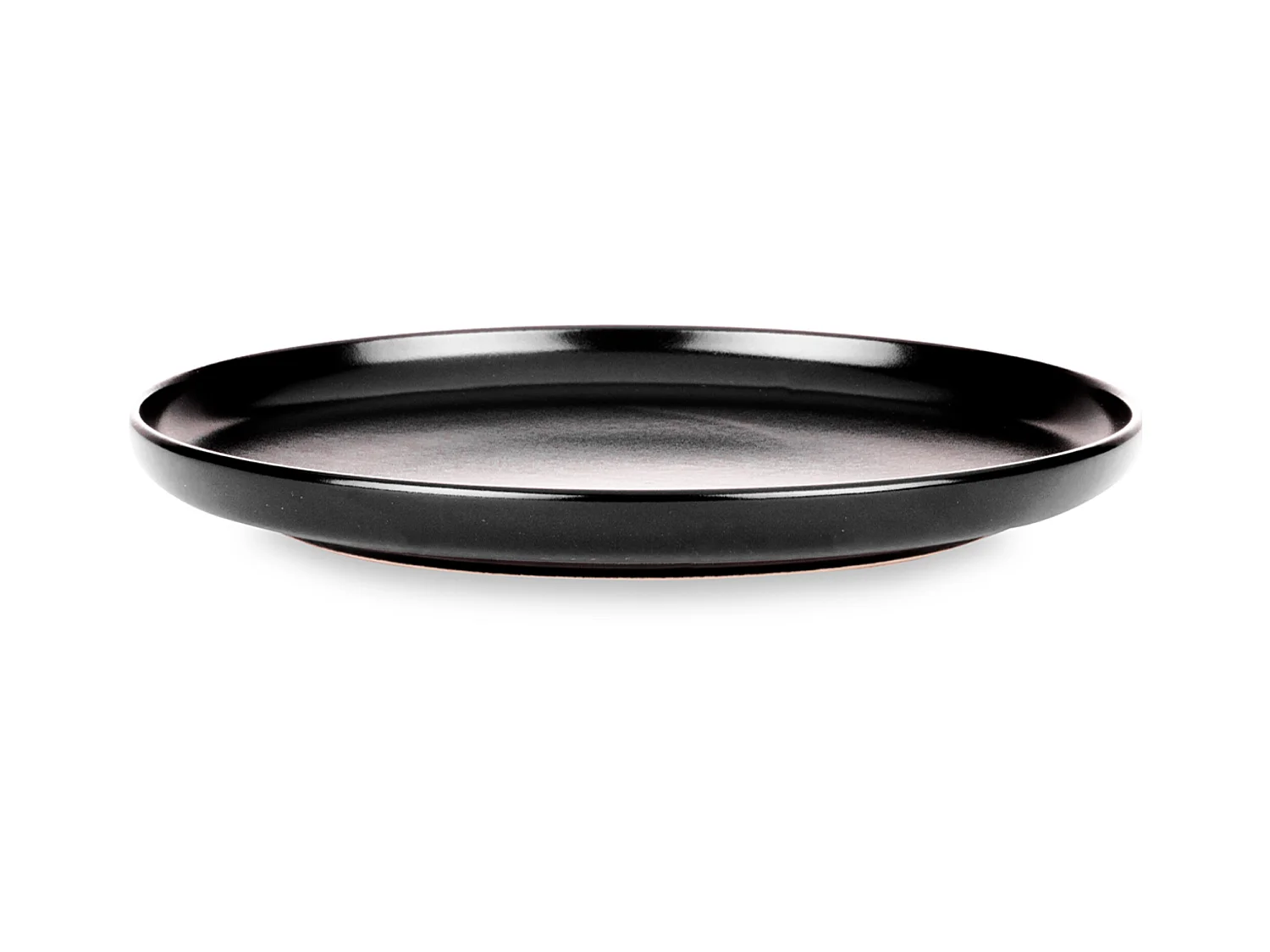 Teller-Set 6-tlg Speiseteller - schwarz - VICTO
