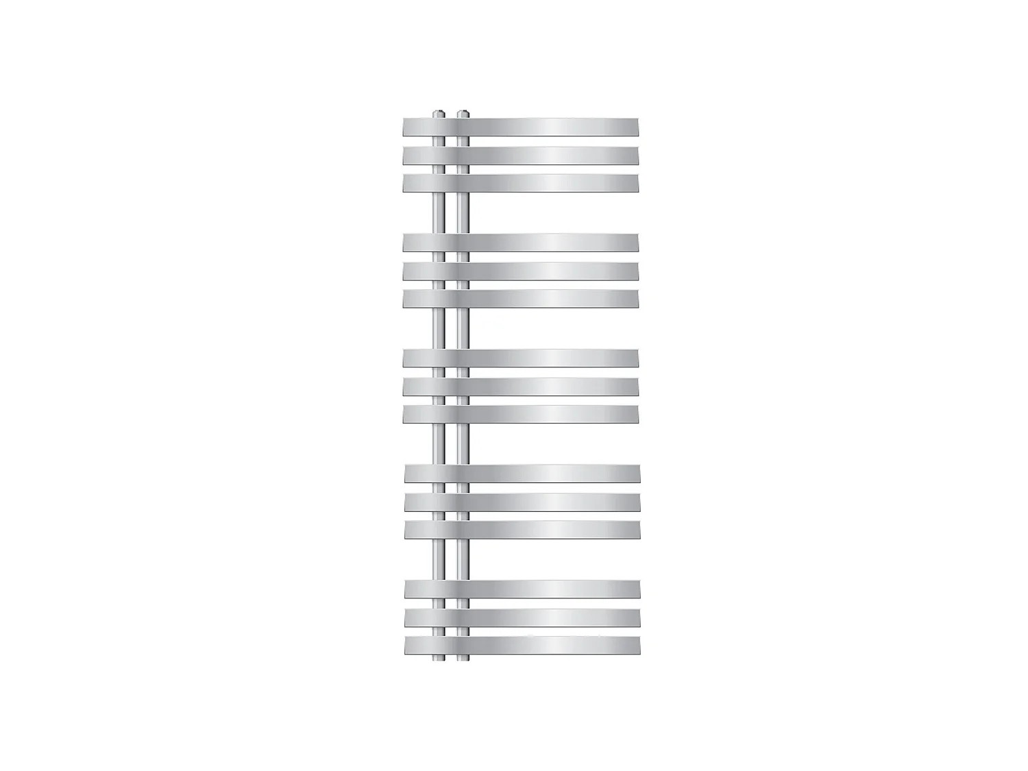 Radiateur de salle de bains design Iron EM 500x1200 mm Chrome LuxeBath
