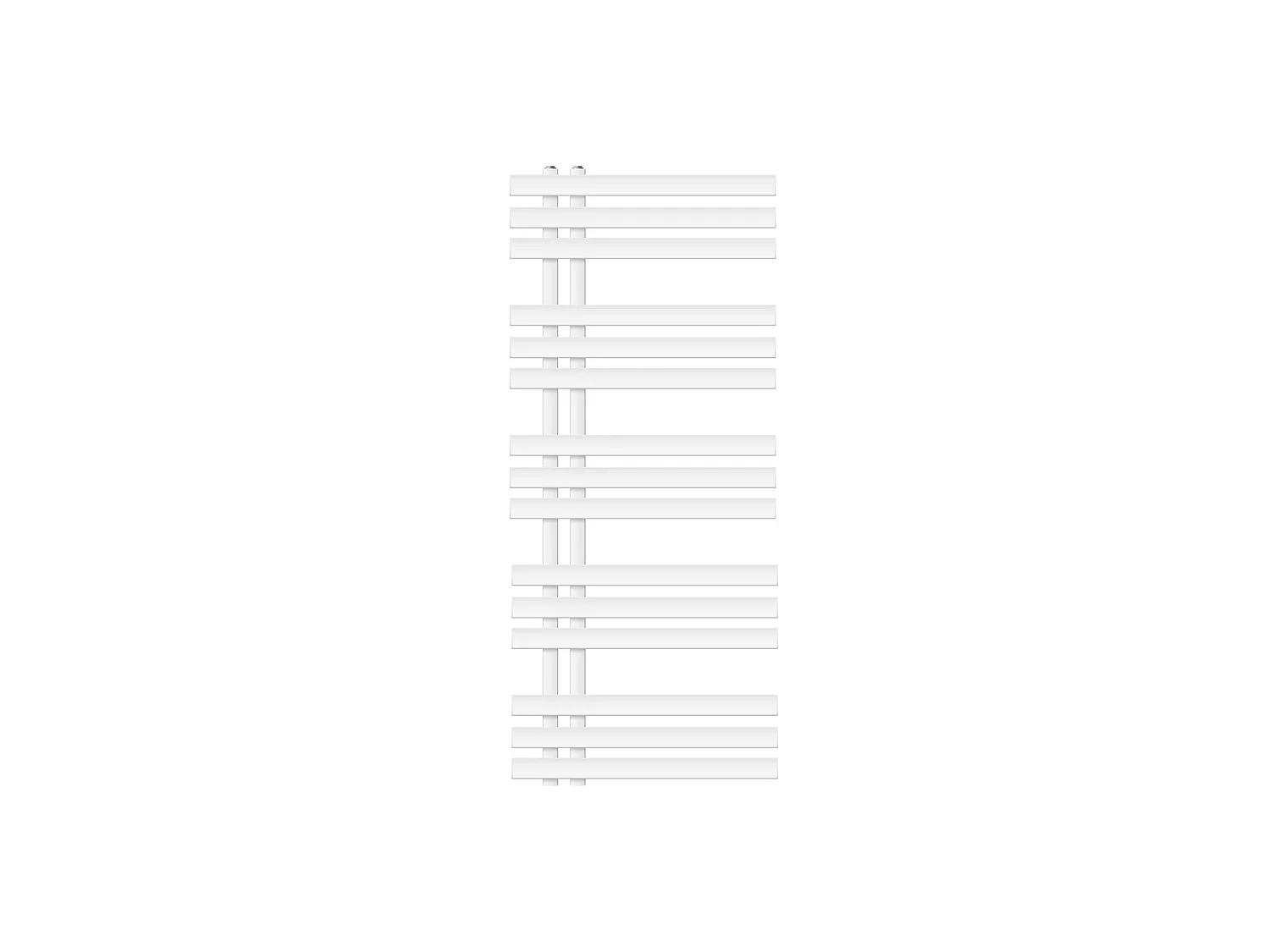 Radiateur de salle de bains design Iron EM 500x1200 mm blanc LuxeBath