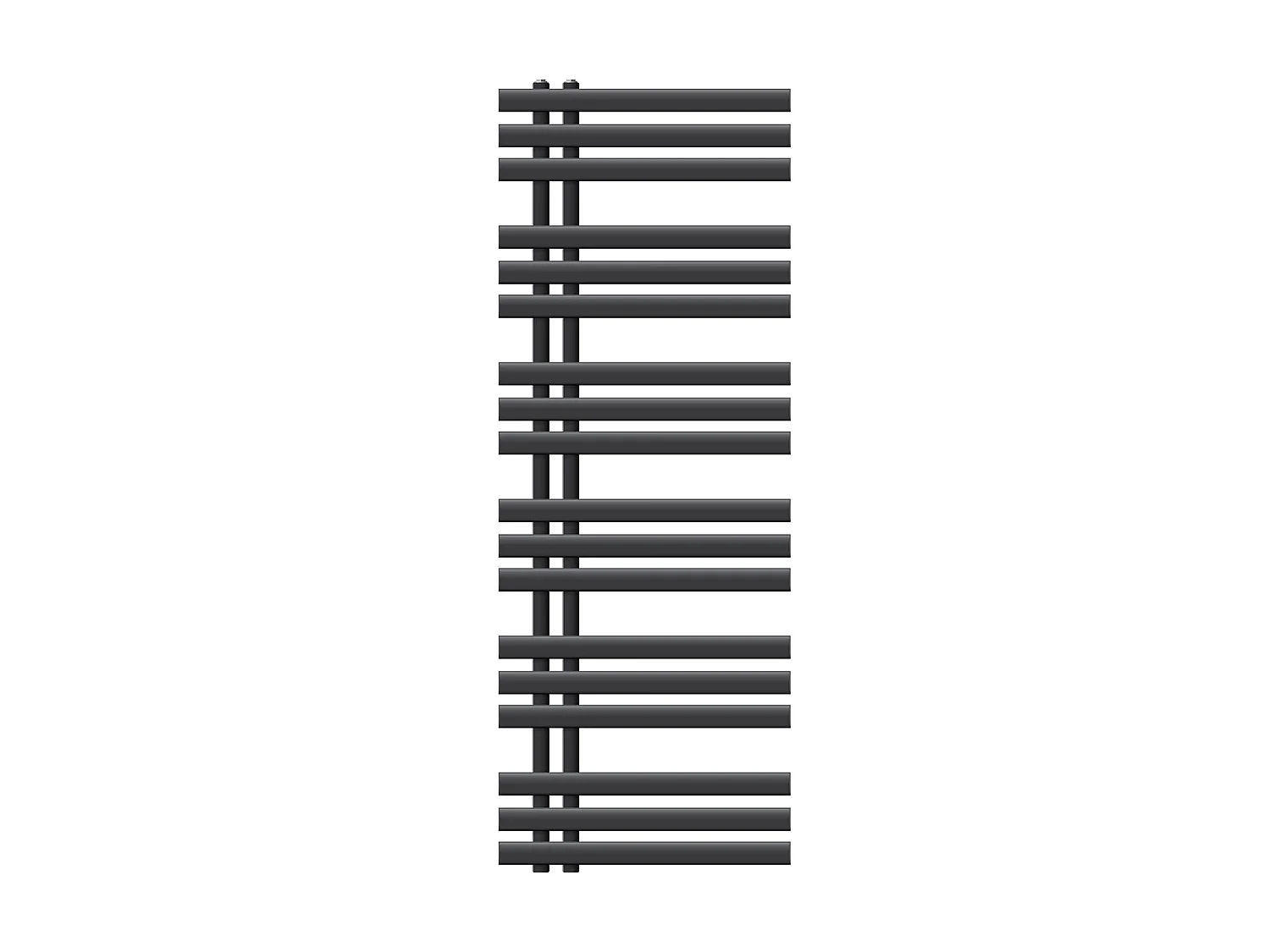 Radiateur de salle de bains design Iron EM 500x1400 mm Anthracite LuxeBath